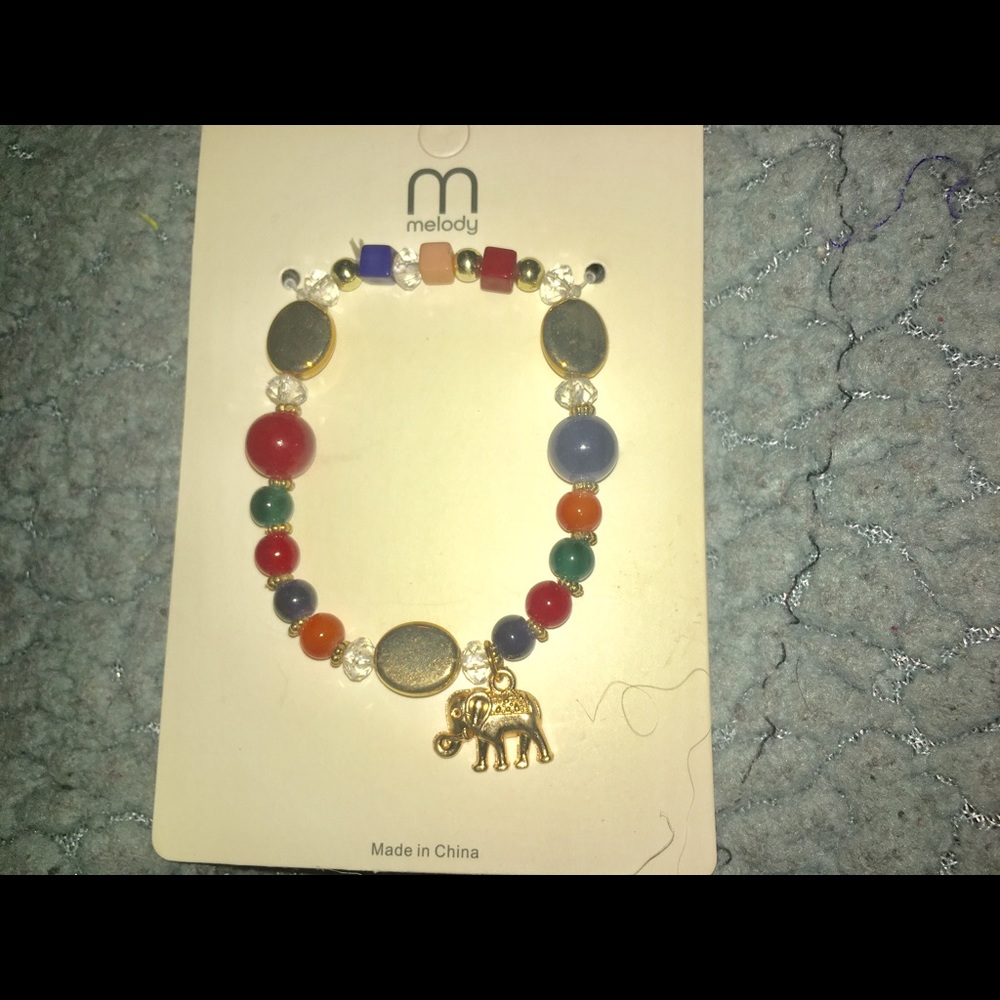 🌺3 for $15🌺 Beaded Elephant Bracelet